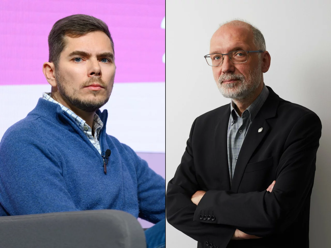 Piotr Zychowicz i prof. Andrzej Nowak