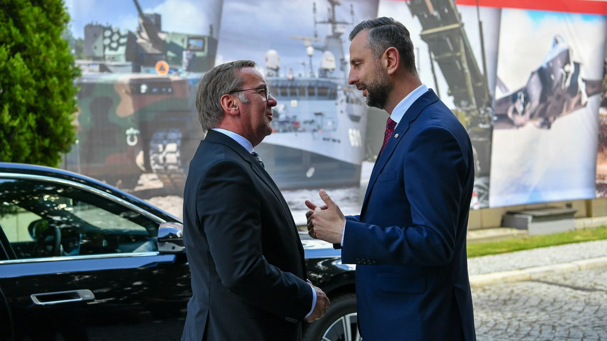 Boris Pistorius i Władysław Kosiniak-Kamysz
