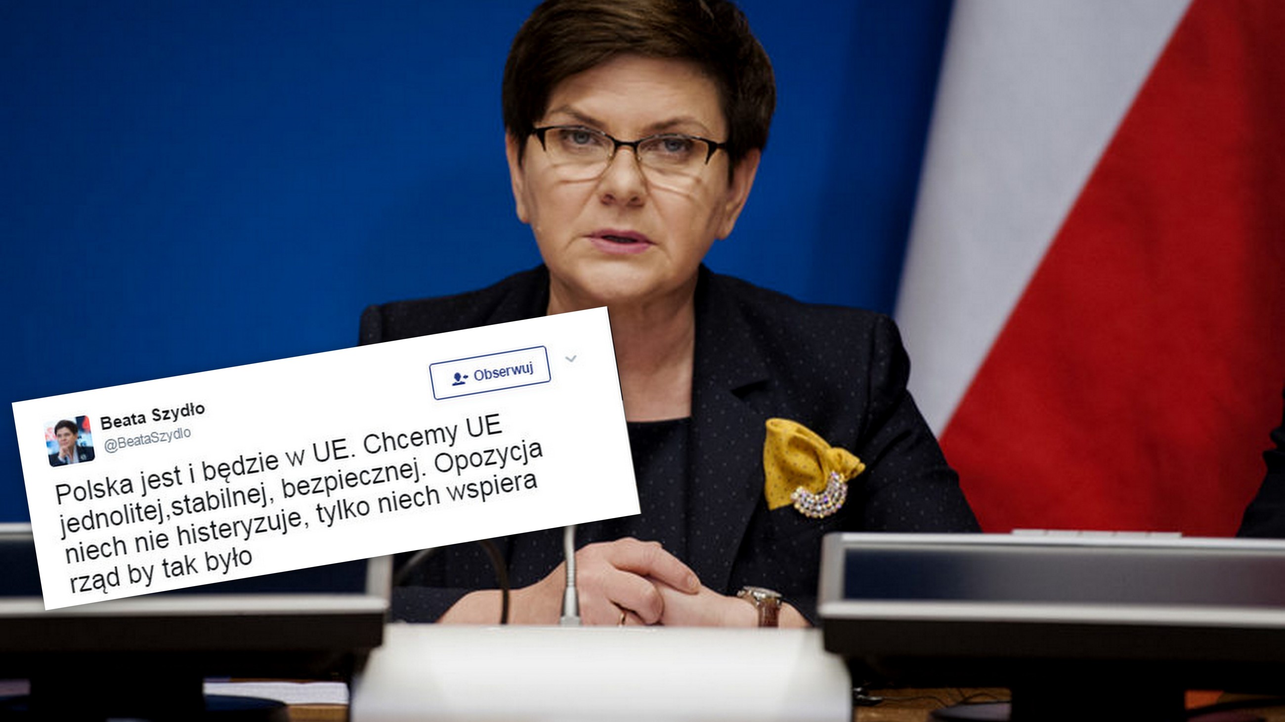 Premier Beata Szydło