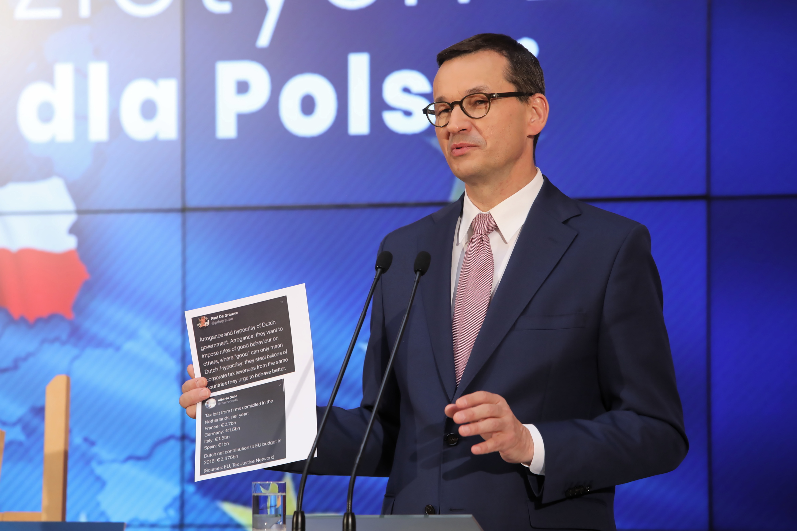 Premier RP Mateusz Morawiecki.