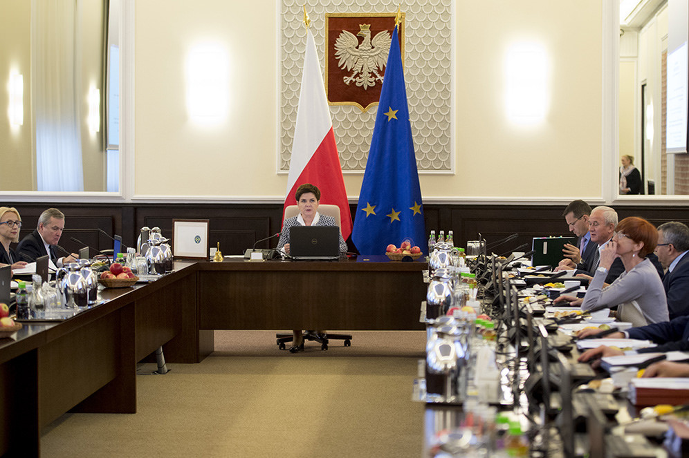 Posiedzenie Rady Ministrów