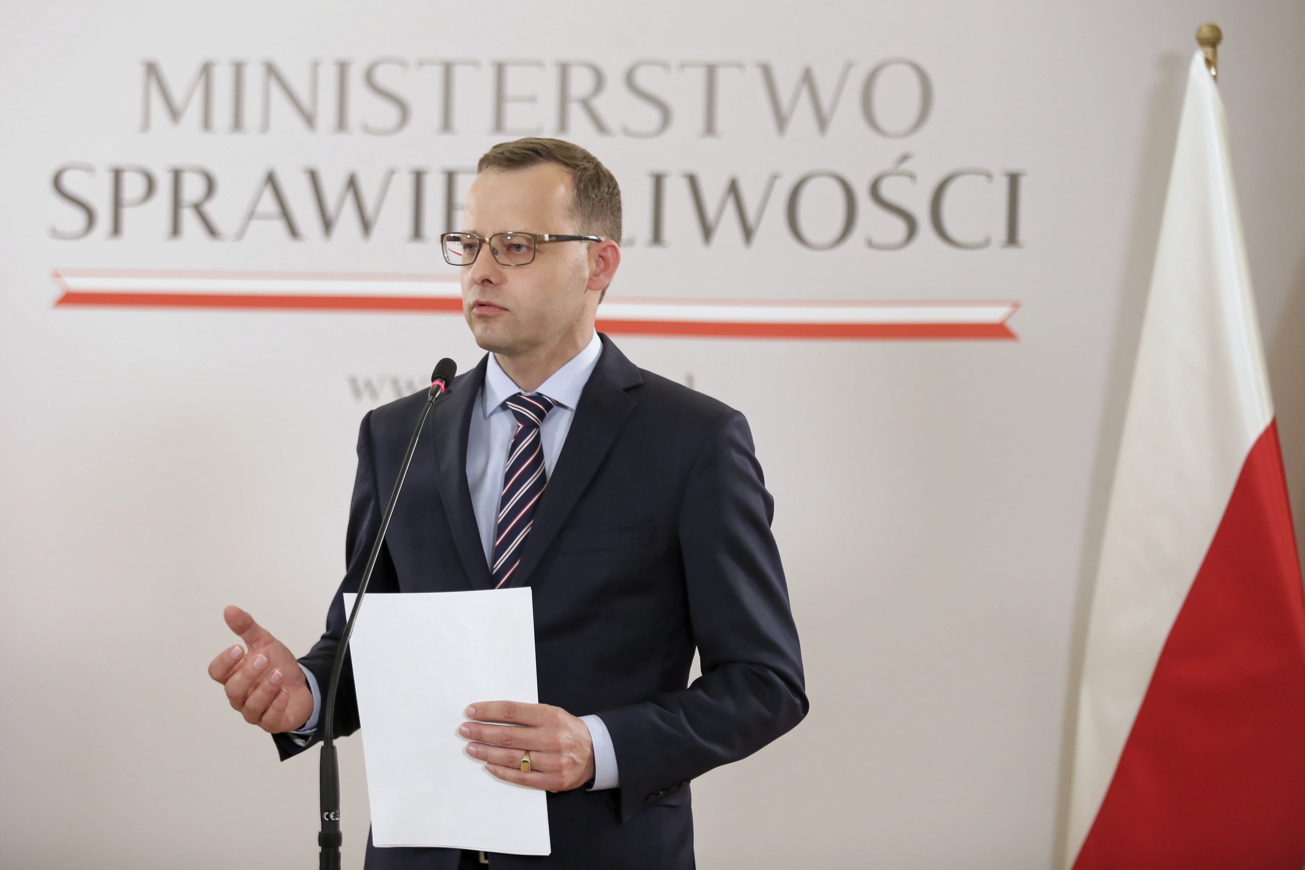 Wiceminister sprawiedliwości Marcin Romanowski