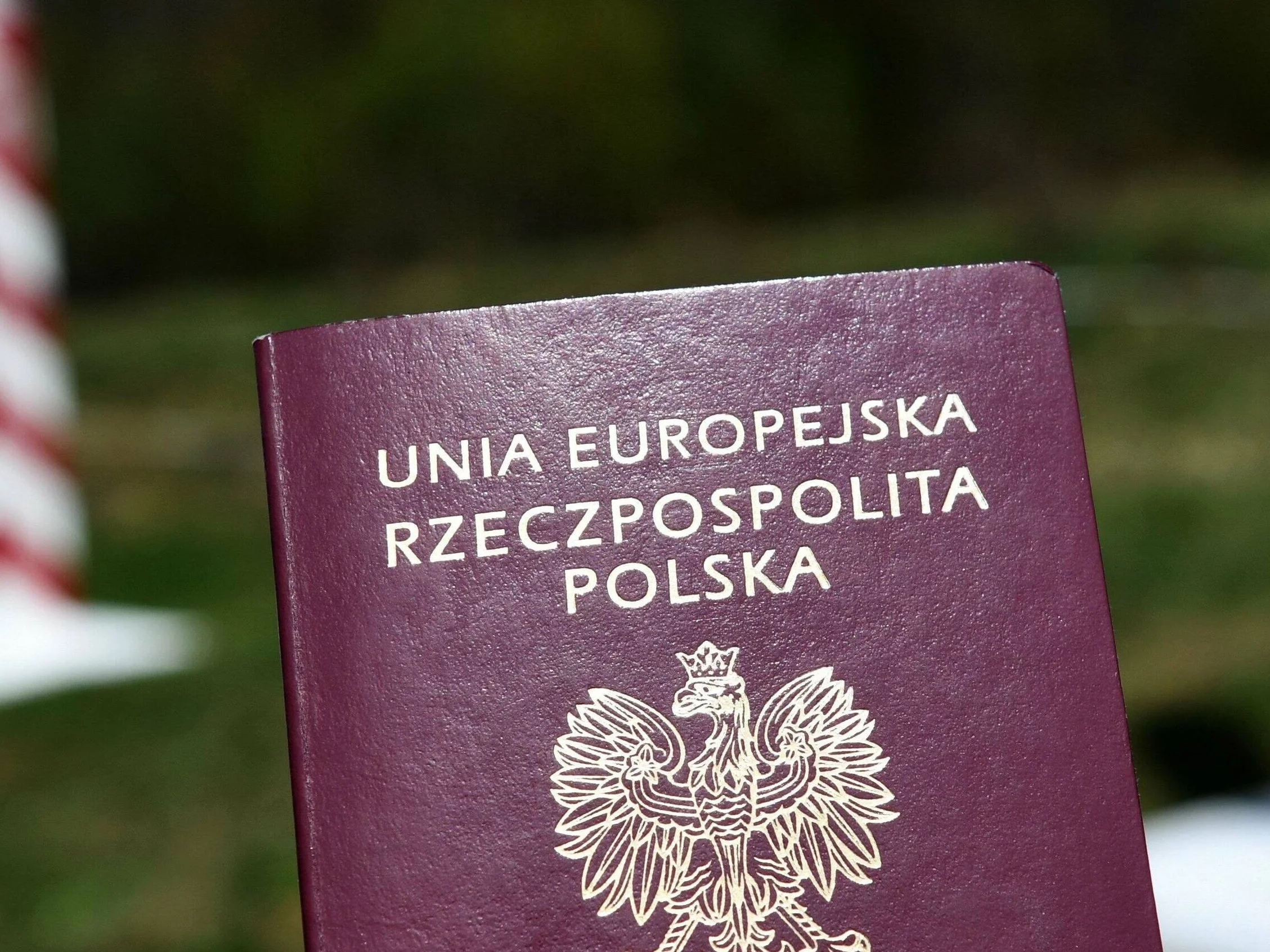 Paszport, zdjęcie ilustracyjne