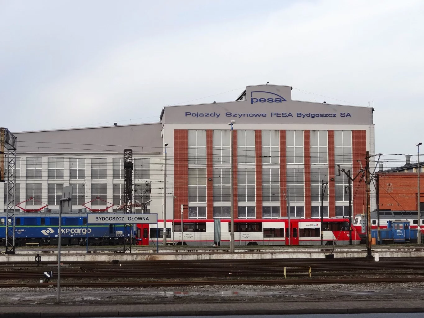 Hala montażowa spółki Pesa Bydgoszcz