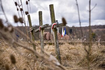 Polsko-ukraińskie uroczystości z okazji 79. rocznicy zbrodni we wsi Huta Pieniacka