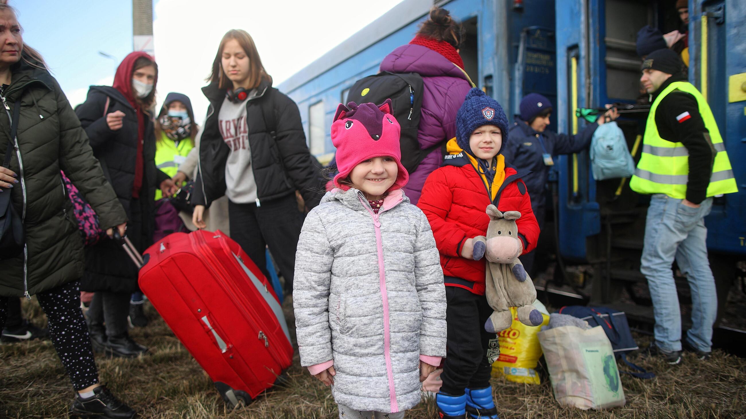 Ukraińscy uchodźcy w Olkuszu