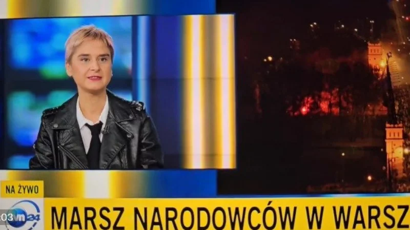 Agnieszka Wiśniewska w TVN24