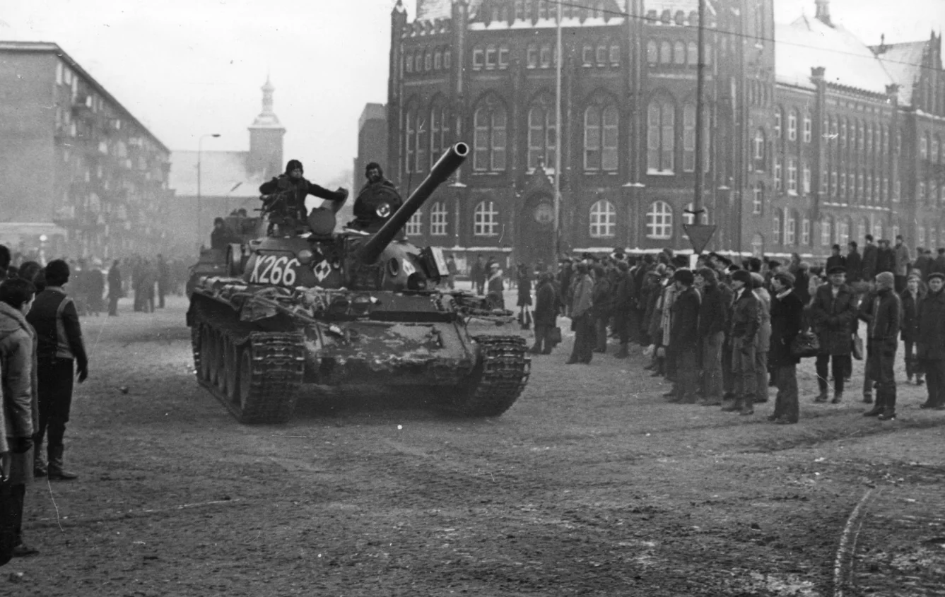 Gdańsk, grudzień 1981. Stan wojenny.