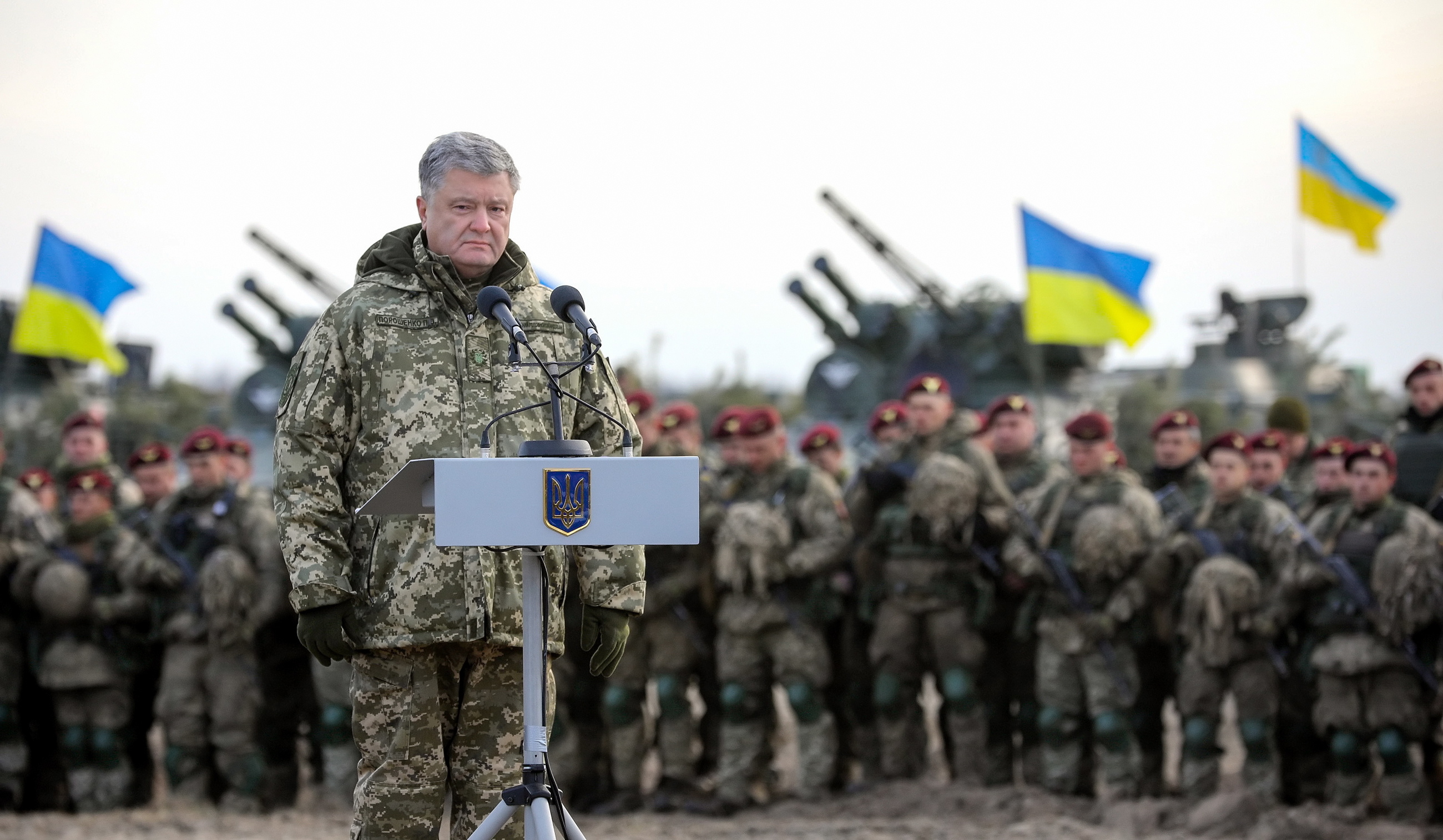 Prezydent Ukrainy Petro Poroszenko