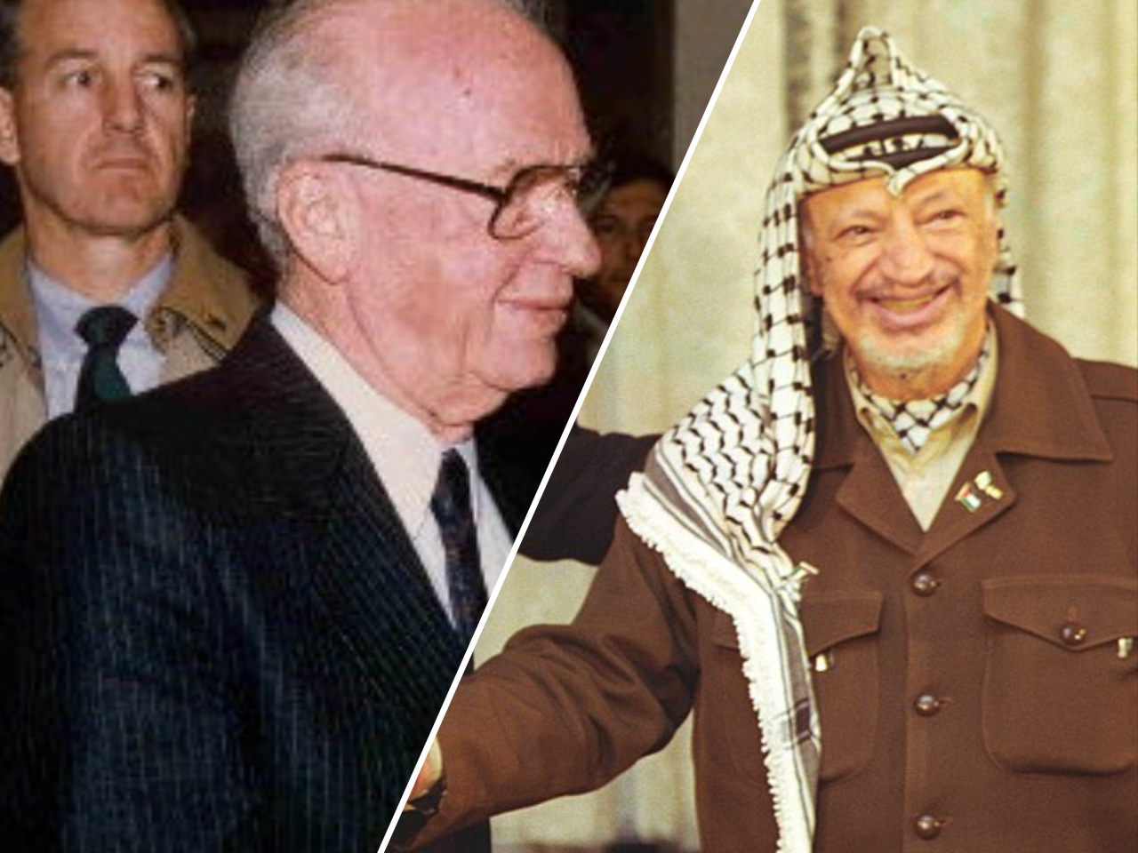 Icchak Rabin  /  Jasir Arafat