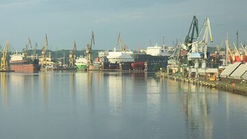 Port w Gdańsku - Gdańska Stocznia Remontowa. Zdj. ilustracyjne