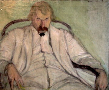 Portret X. Dunikowskiego pędzla Leopolda Gottlieba
