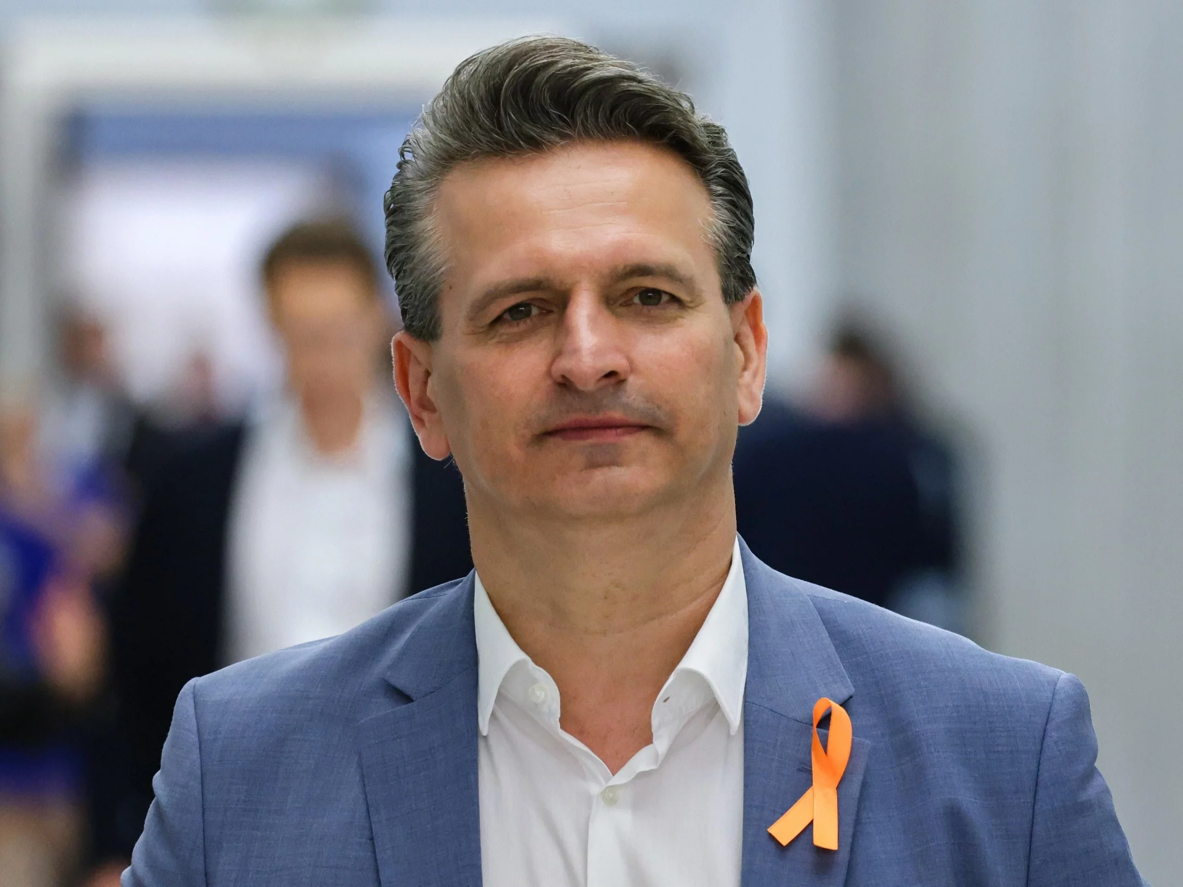 Poseł KO Robert Wardzała w Sejmie