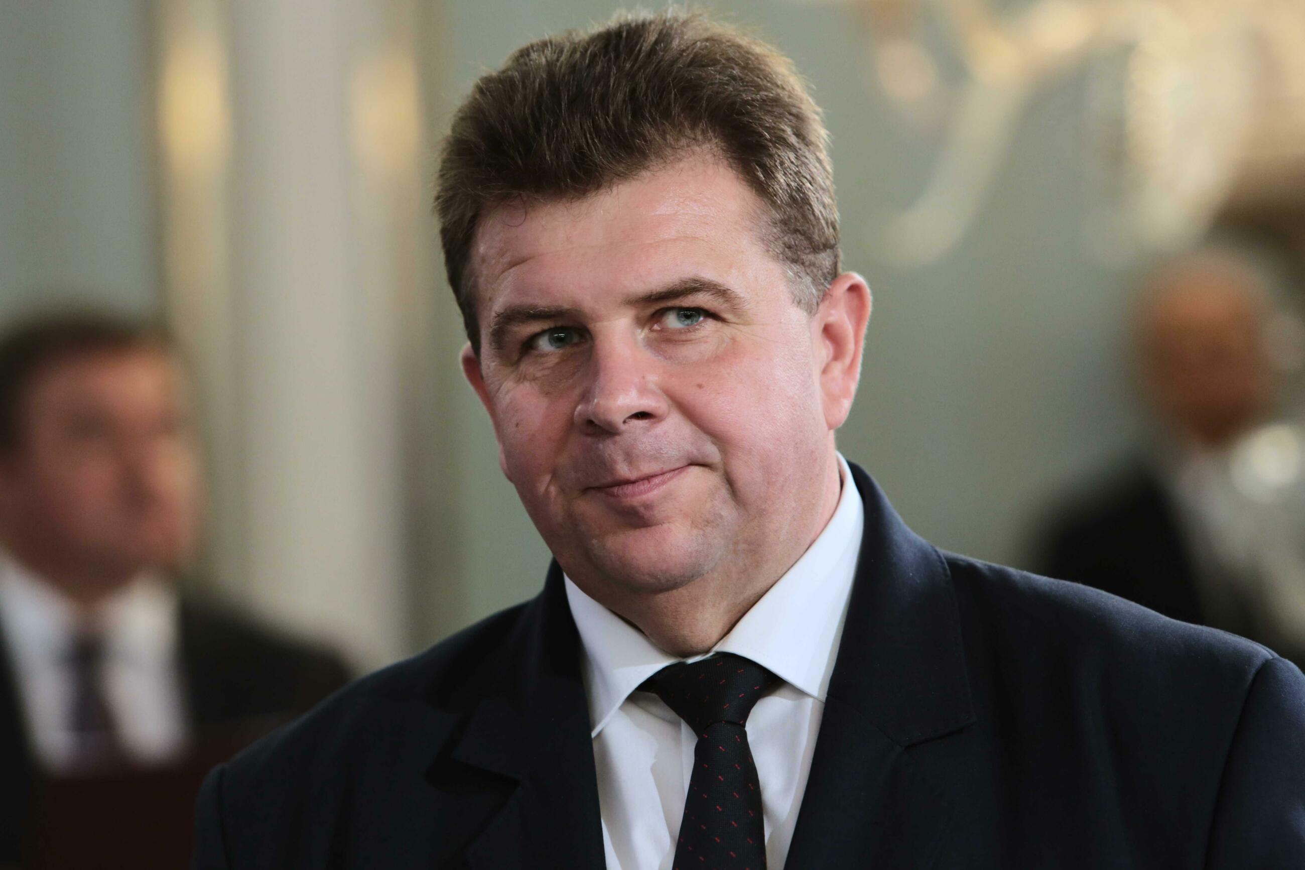 Poseł Lewicy Robert Obaz