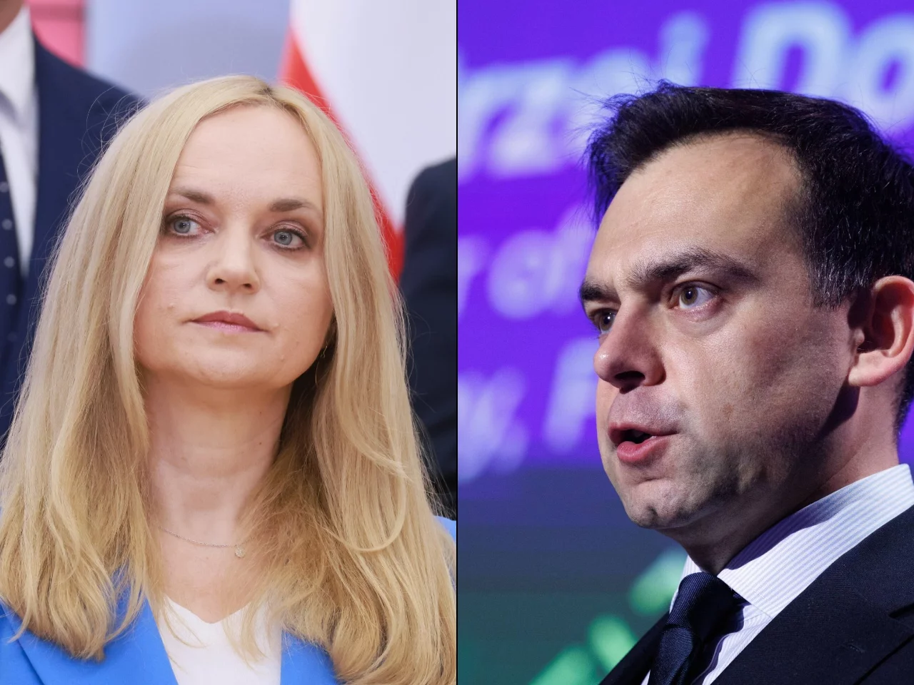 Minister zdrowia Jolanta Sobierańska-Grenda Minister finansów Andrzej Domański