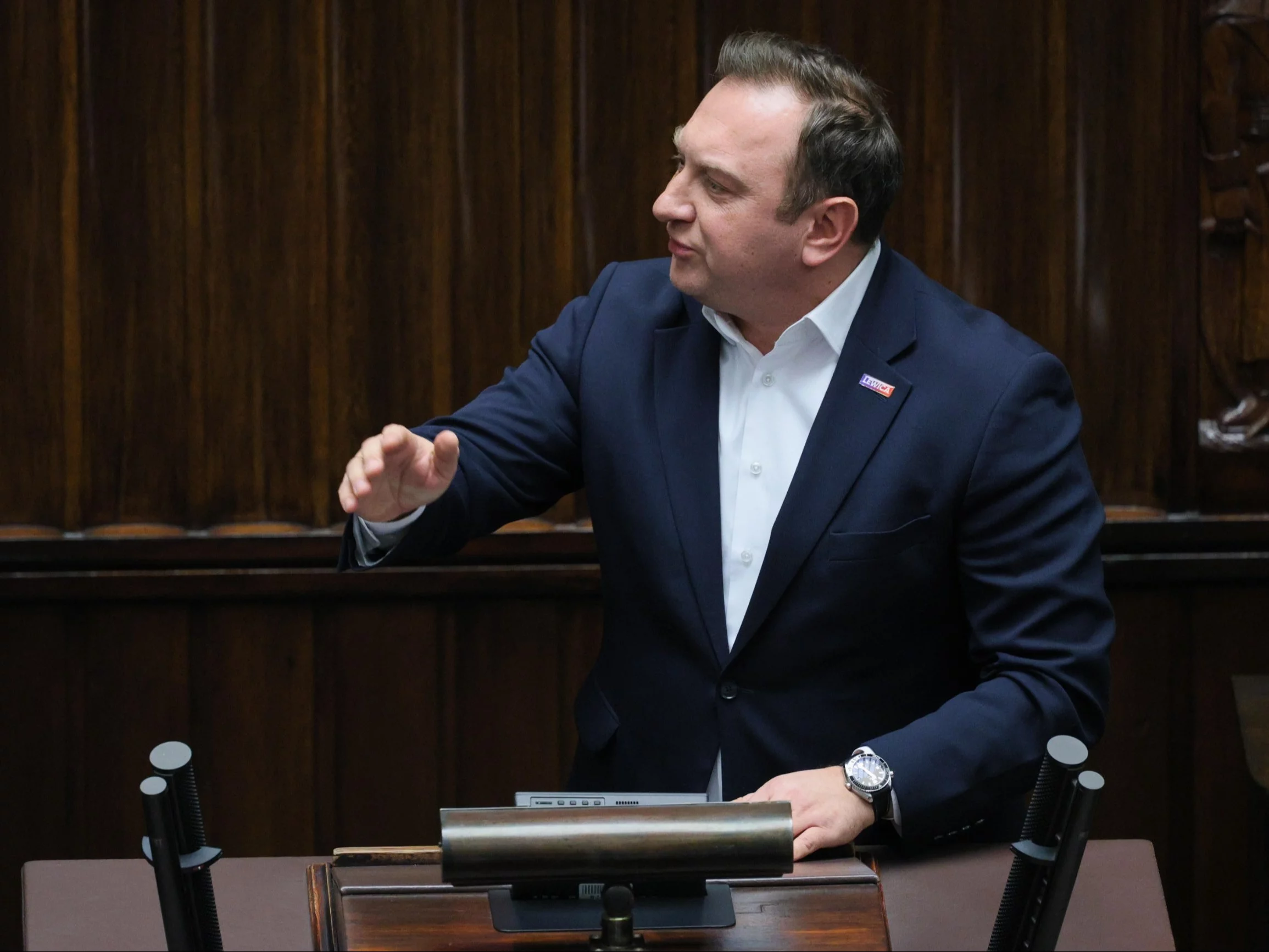 Tomasz Trela, poseł Lewicy