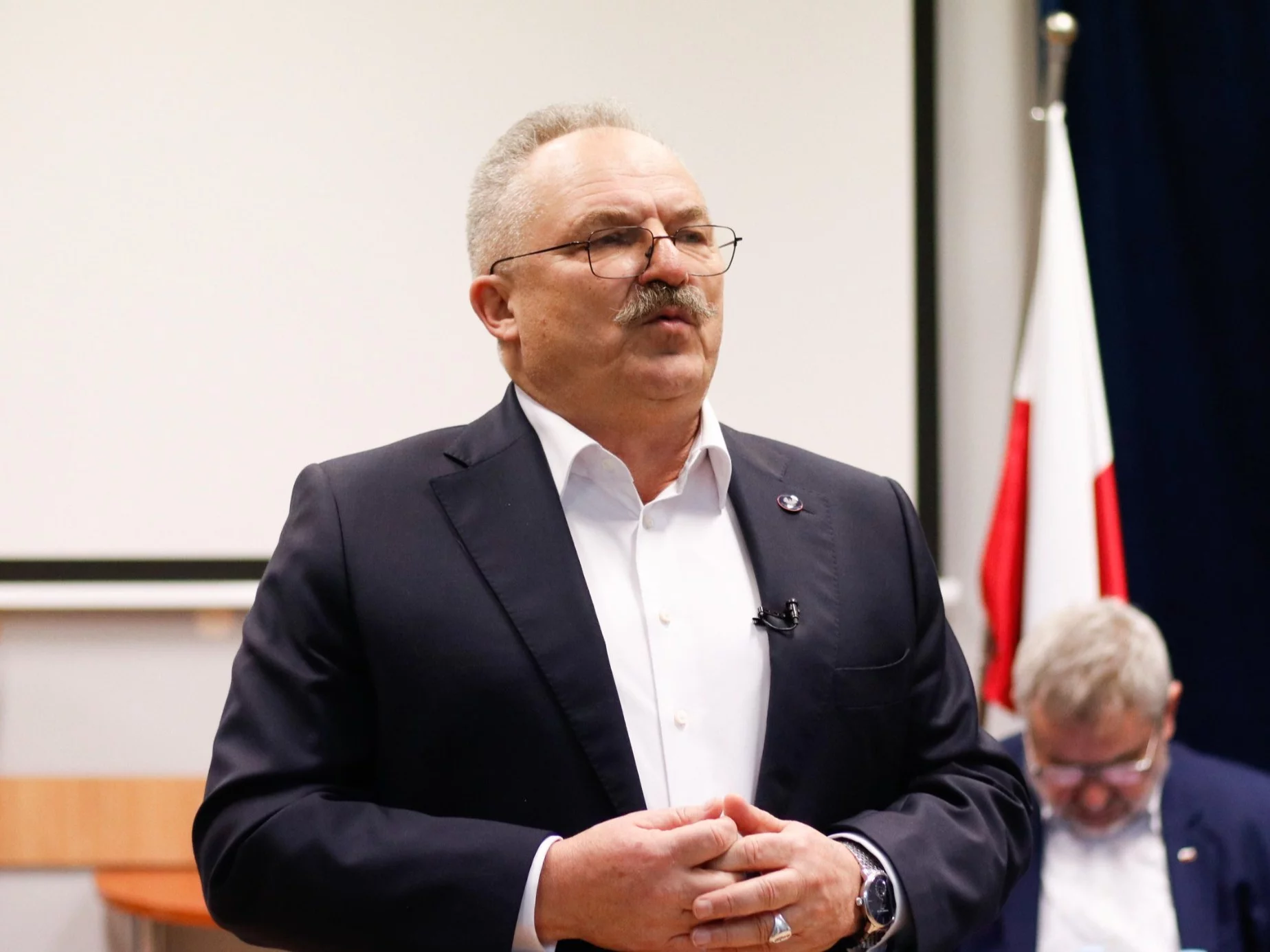 Poseł KP Wolni Republikanie Marek Jakubiak