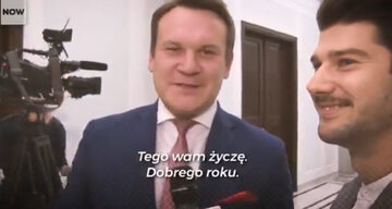 Poseł PiS Dominik Tarczyński opublikował na Twitterze nagranie swojej rozmowy z dziennikarzem "Gazety Wyborczej".