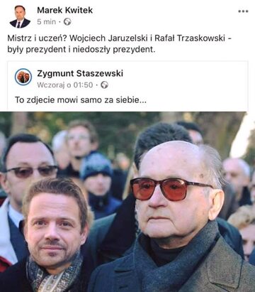 Poseł PiS udostępnił fake newsa o Trzaskowskim