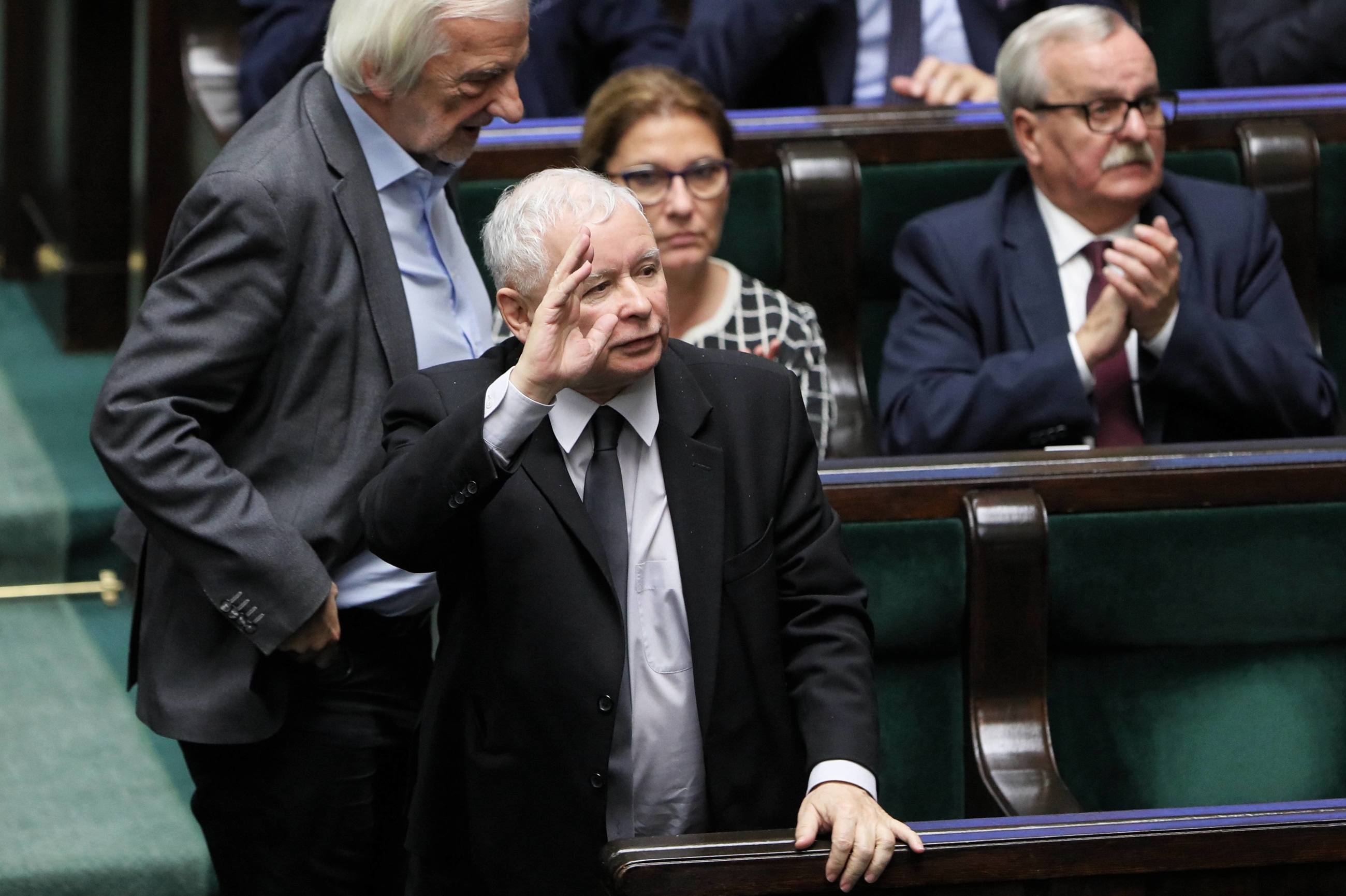 Prezes PiS Jarosław Kaczyński