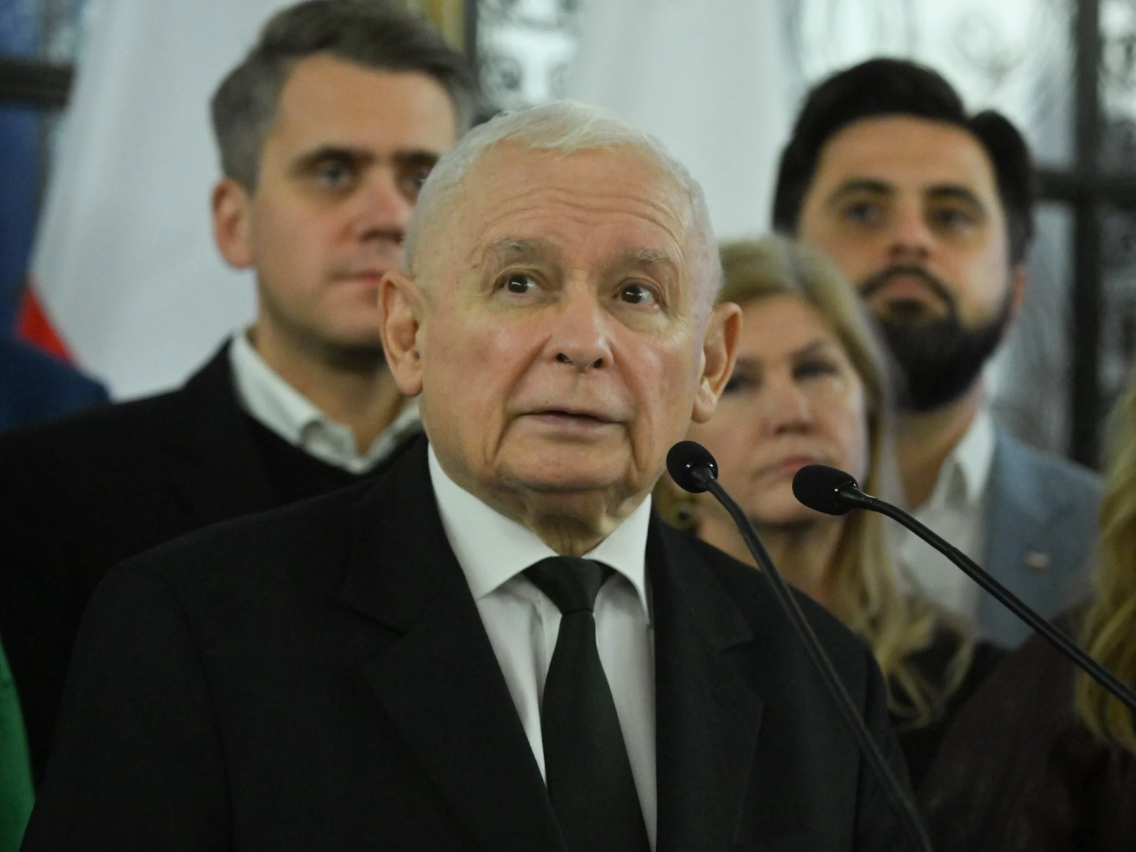 Prezes PiS Jarosław Kaczyński