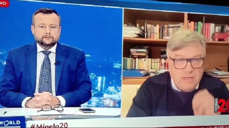 Poseł KO zrobił awanturę w TVP. Krzyczał o "zabijaniu dzieci"