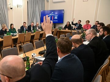 Posiedzenie Komisji Ustawodawczej w Sejmie w Warszawie