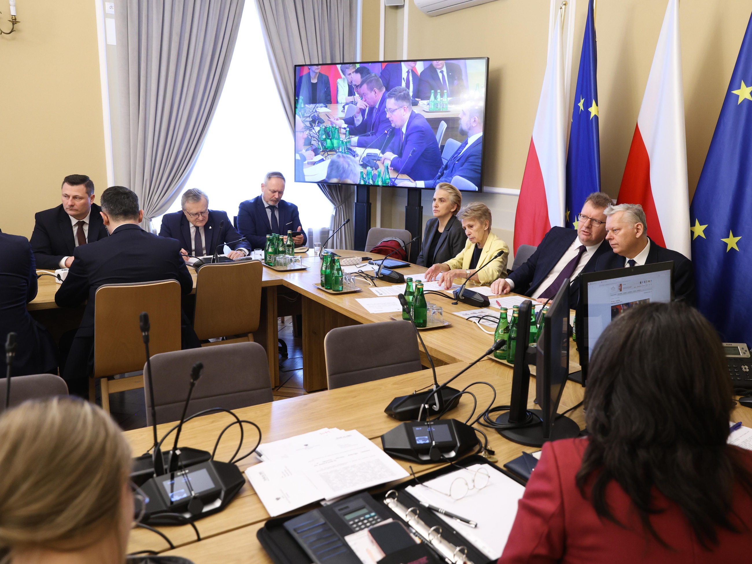 Posiedzenie sejmowej Komisji Kultury i Środków Przekazu w Sejmie w Warszawie.