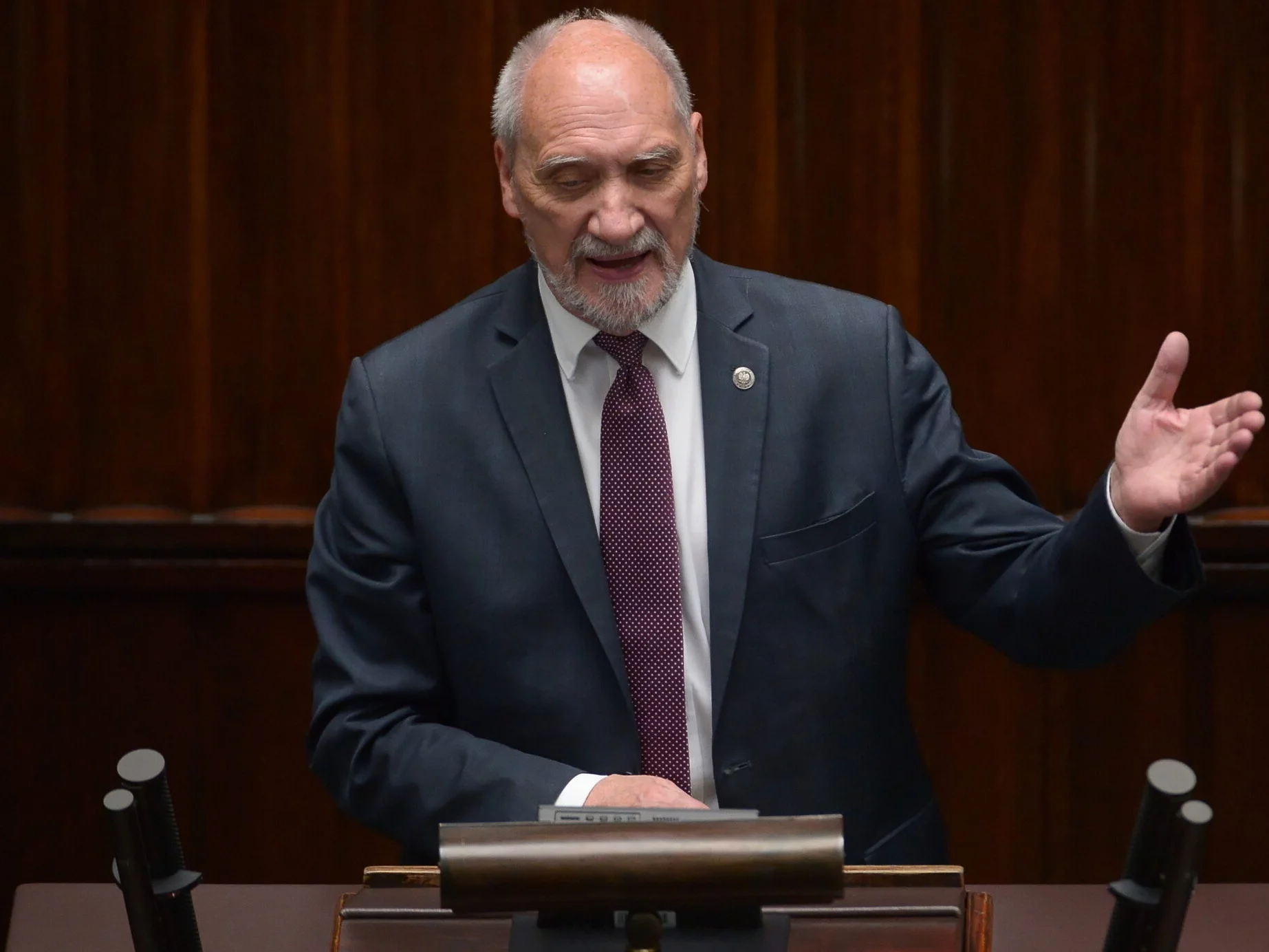 Poseł PiS Antoni Macierewicz