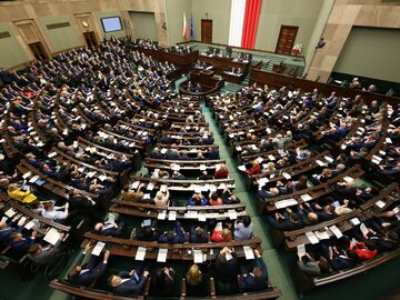 Posiedzeniu Sejmu, zdjęcie ilustracyjne