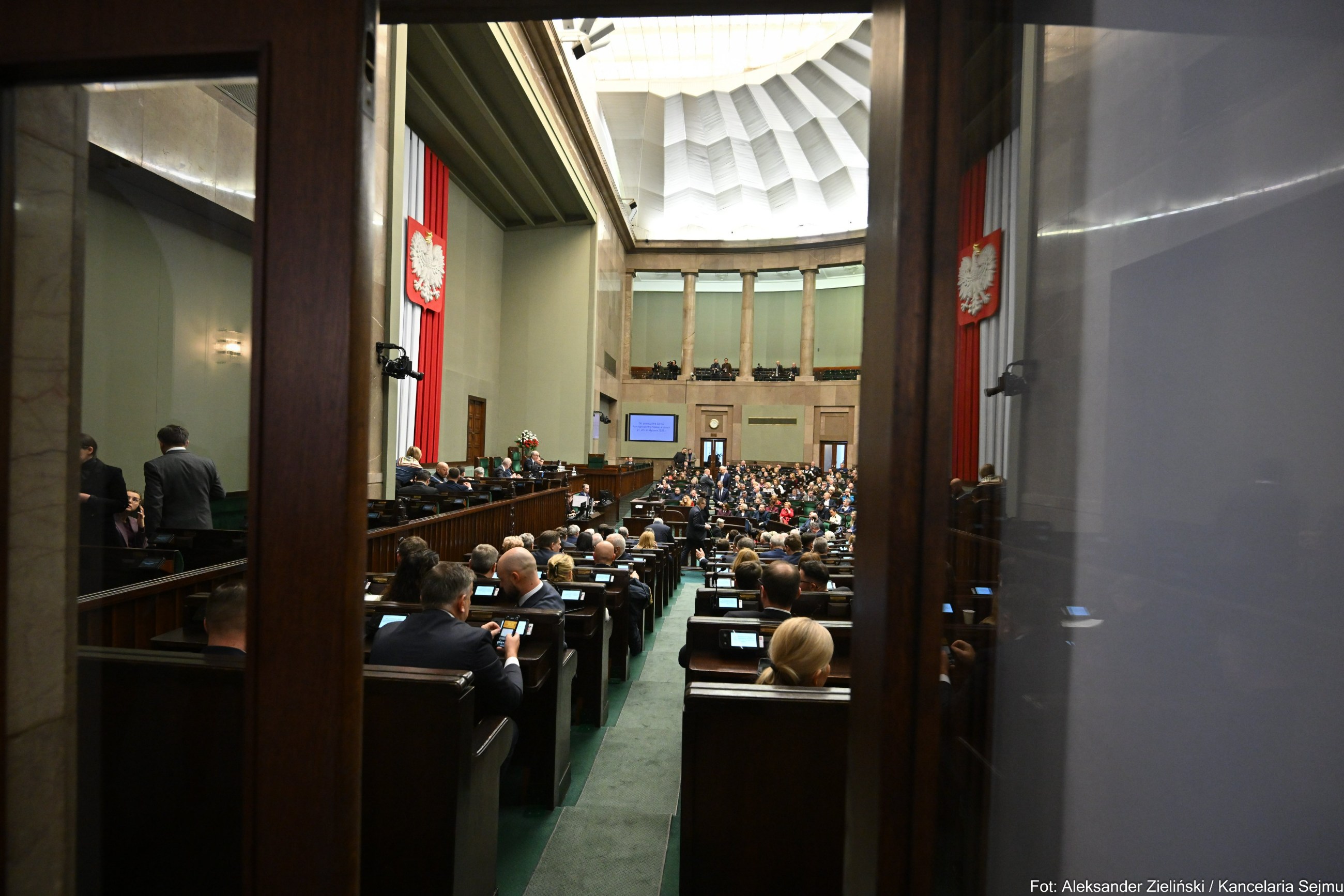 Sala plenarna Sejmu, zdjęcie ilustracyjne