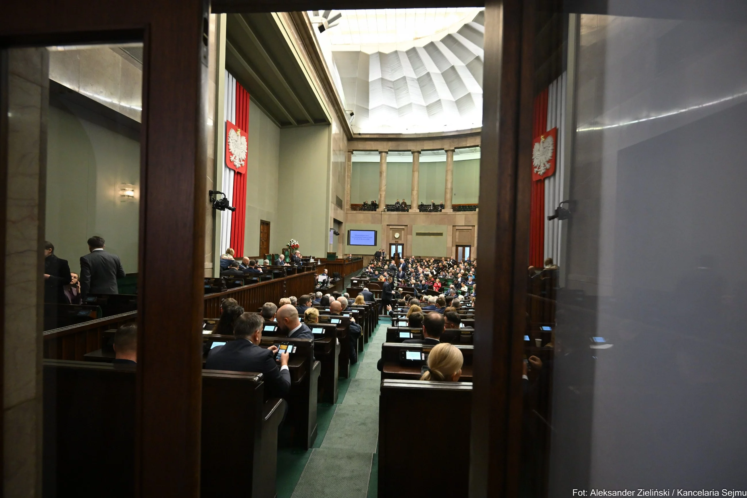 Sala plenarna Sejmu, zdjęcie ilustracyjne