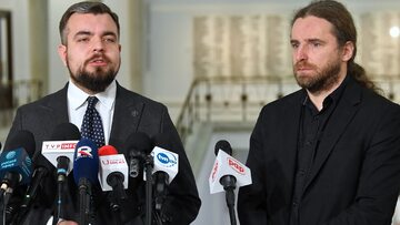 Posłowie Konfederacji: Dobromir Sośnierz i Michał Urbaniak