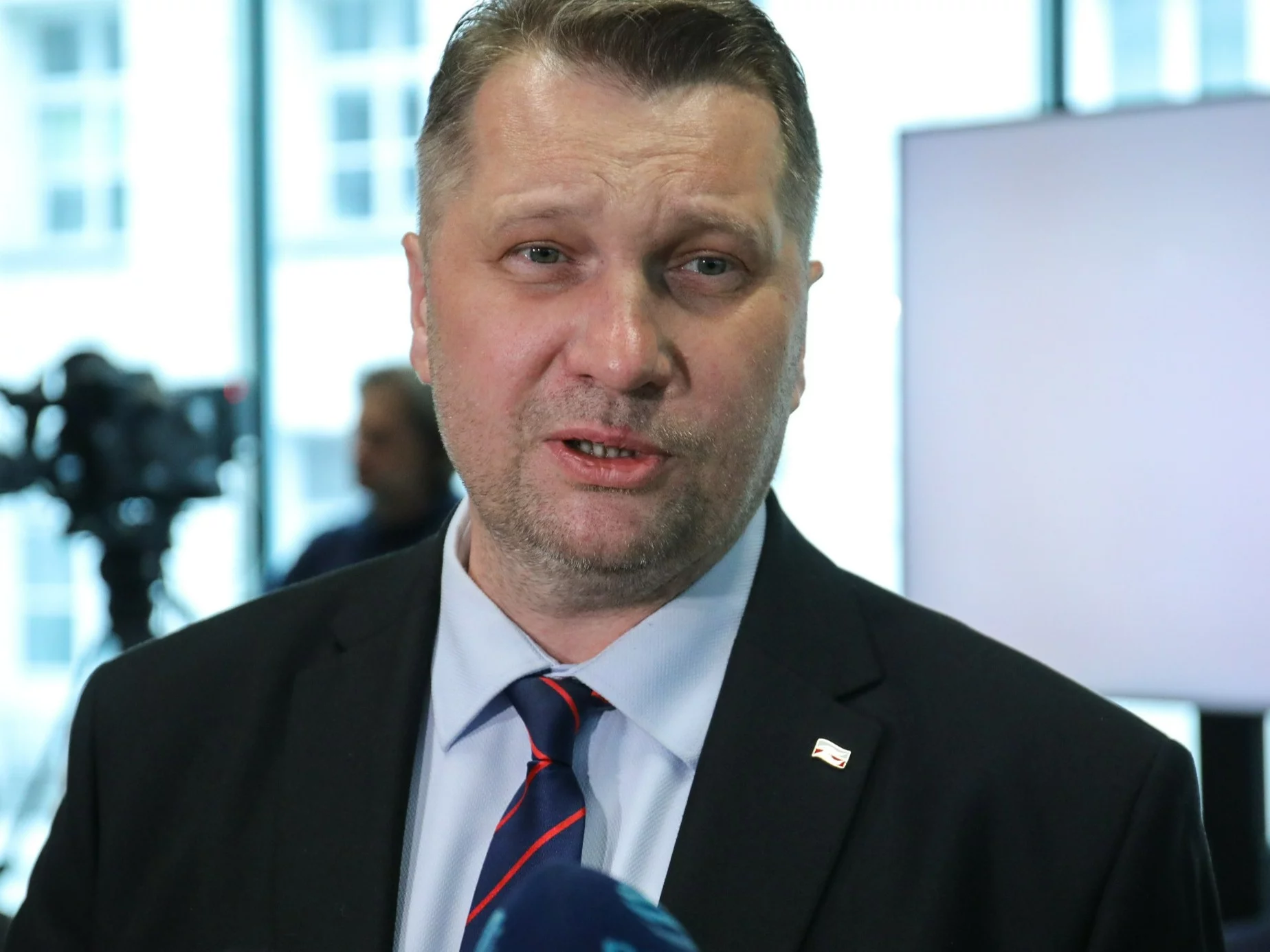 Депутаты ПиС вмешиваются в дела NASK. На место происшествия была вызвана полиция.