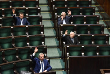 Posłowie w Sejmie