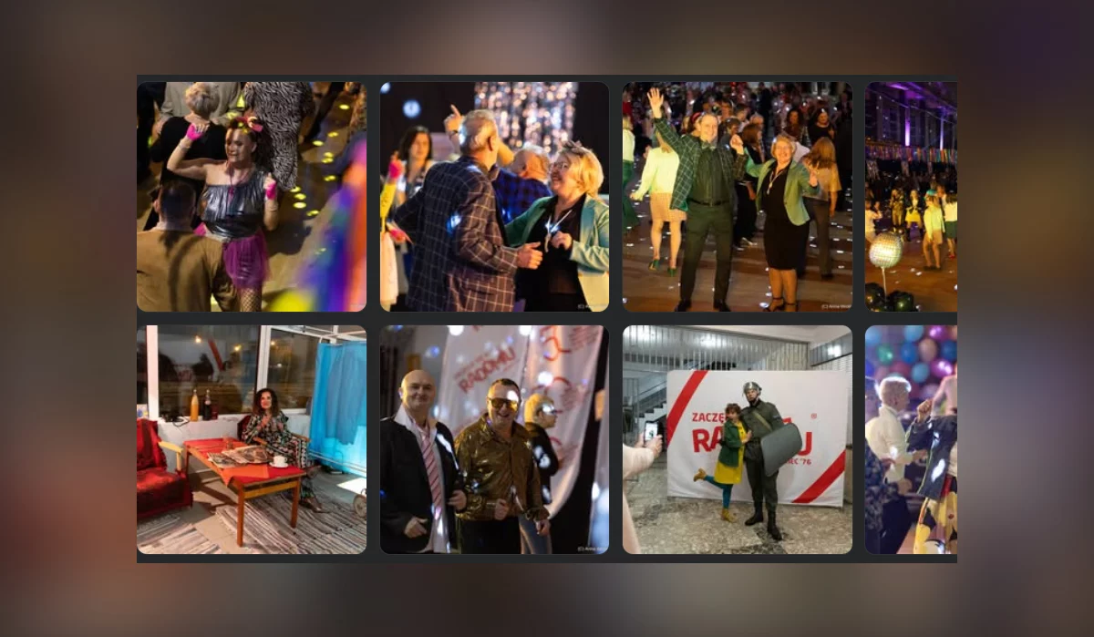 Impreza w Radomiu z okazji rocznicy Czerwca 1976. Zabawa ta wywołała wiele kontrowersji i oburzenie internautów