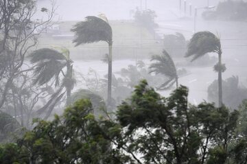 Potężny Cyklon w Australii