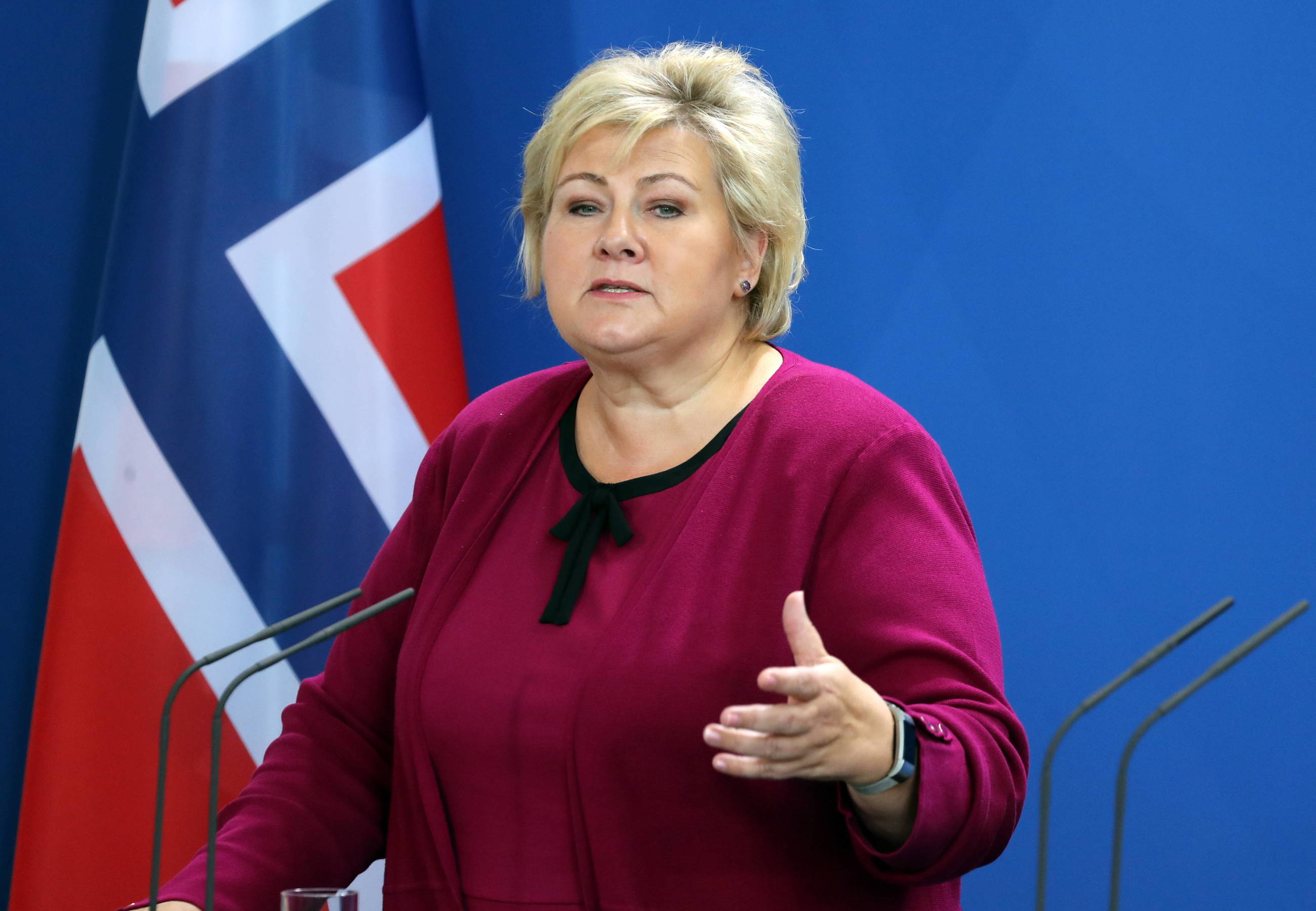 Premier Norwegii Erna Solberg