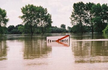 Powódź tysiąclecia, 1997 rok. Okolice Wrocławia