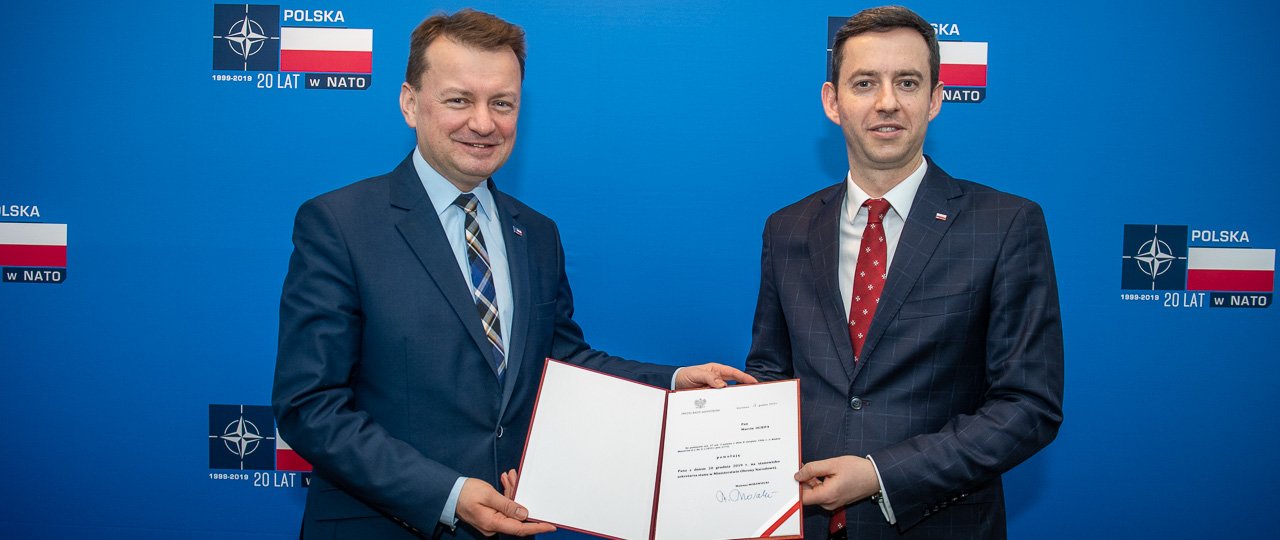 Marcin Ociepa został powołany 20 grudnia br. na stanowisko sekretarza stanu w Ministerstwie Obrony Narodowej.