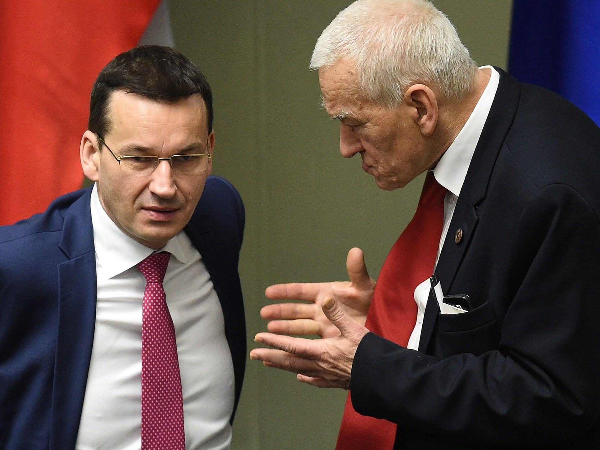 Mateusz Morawiecki i Kornel Morawiecki