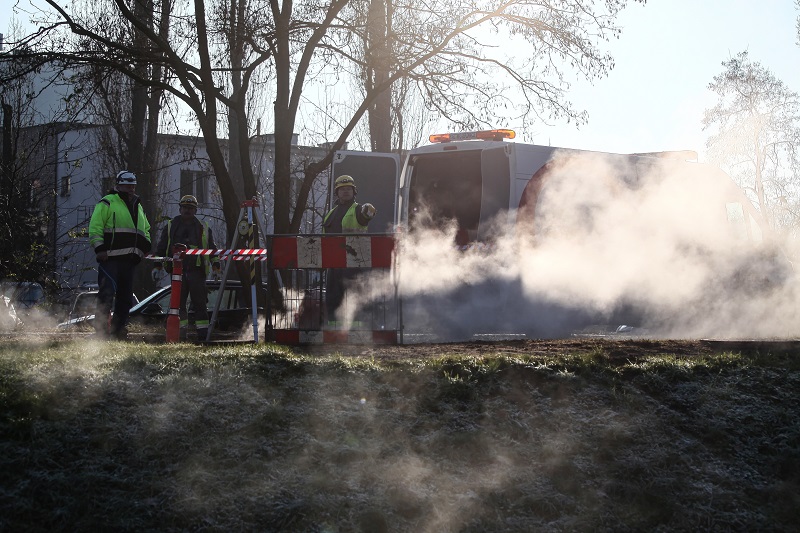 Warszawa: Awaria sieci ciepłowniczej
