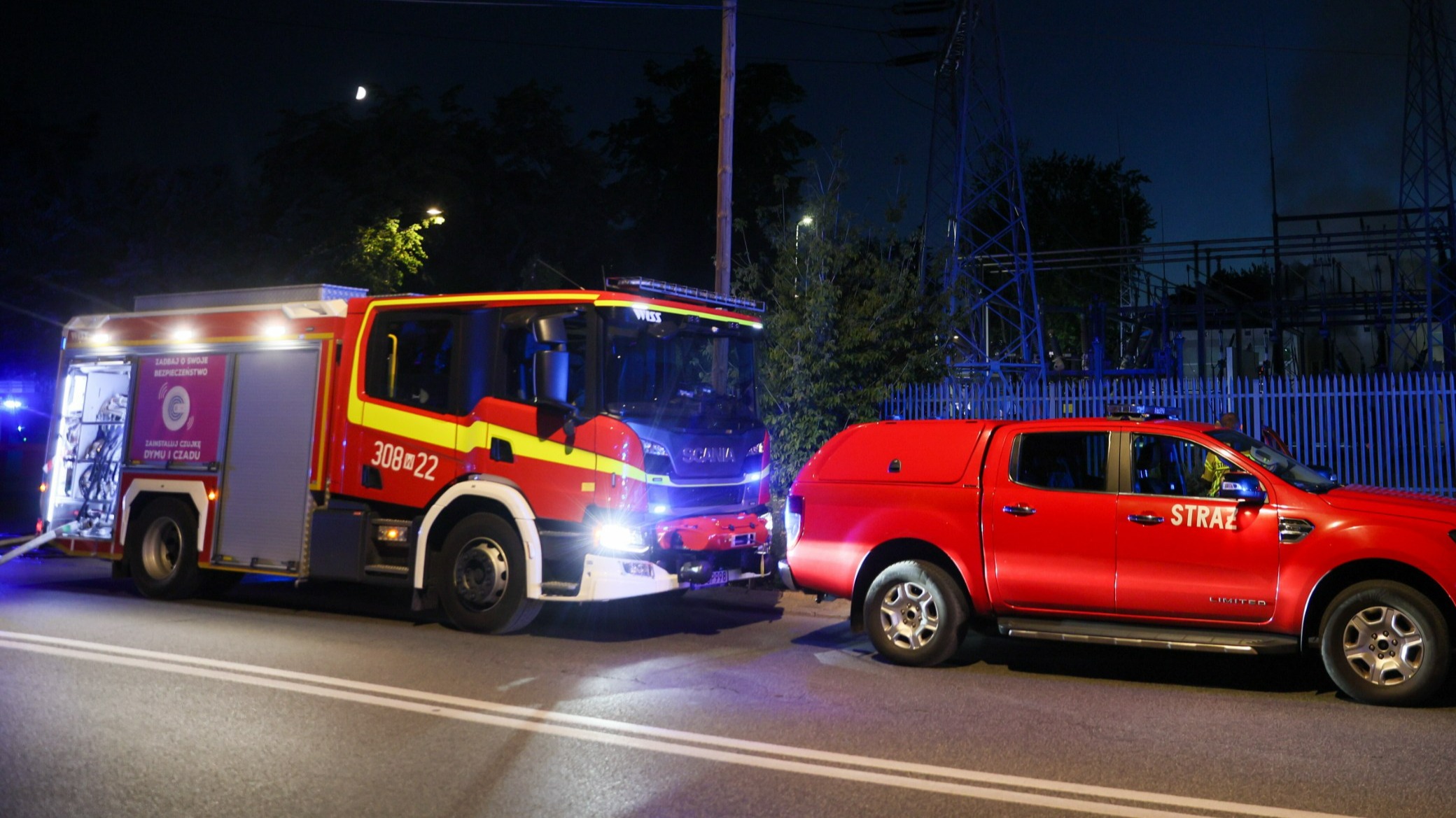 Kolejny pożar. Kędzierzyn-Koźle: Płonie hala ze sprzętem elektronicznym
