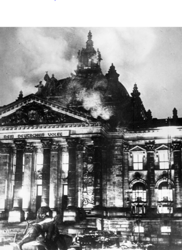 Pożar Reichstagu, 1933 rok