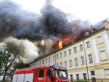 Pożar w Gorzowie Wielkopolskim