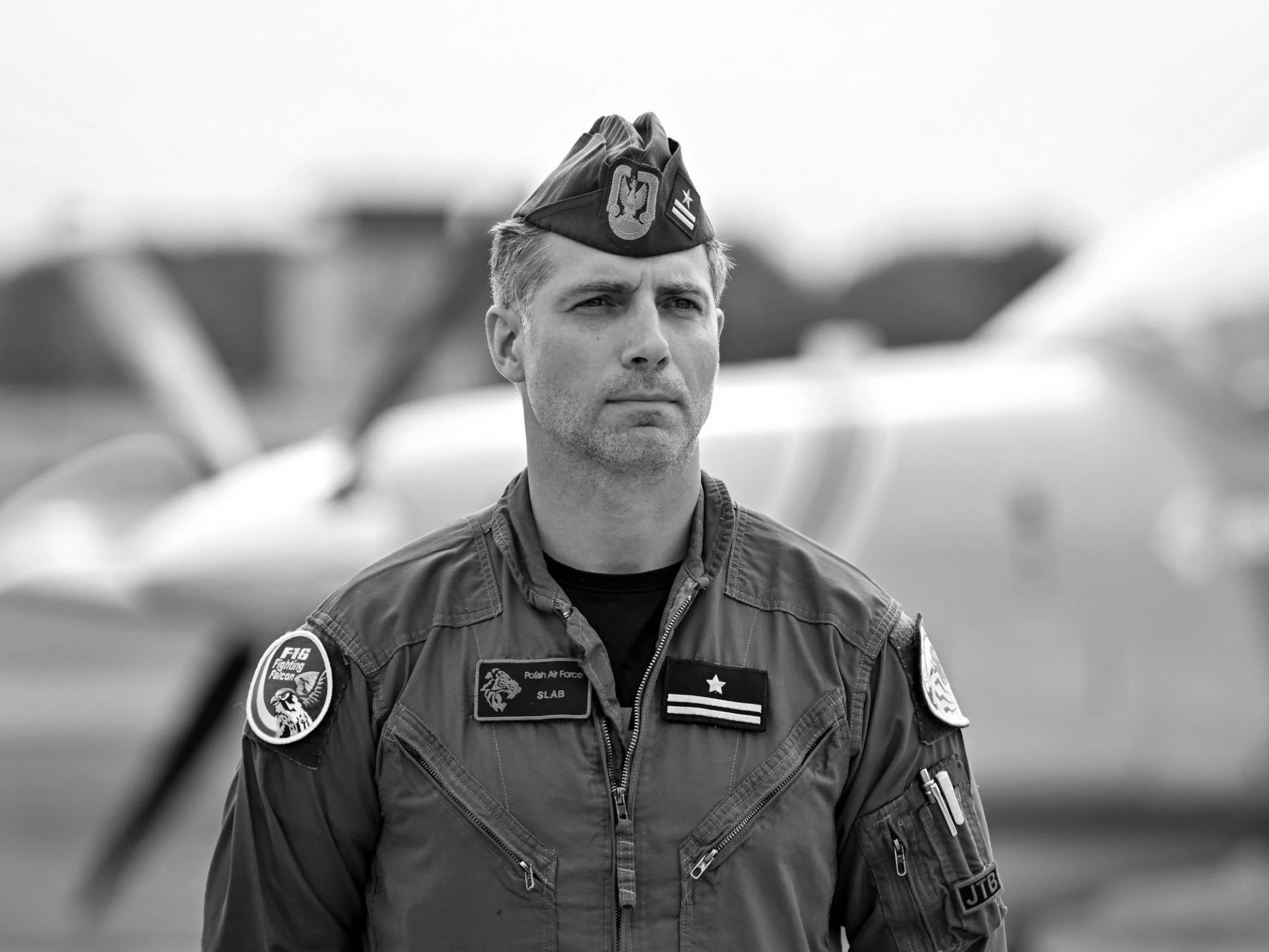 Pożegnanie pilota F-16. Poruszający gest