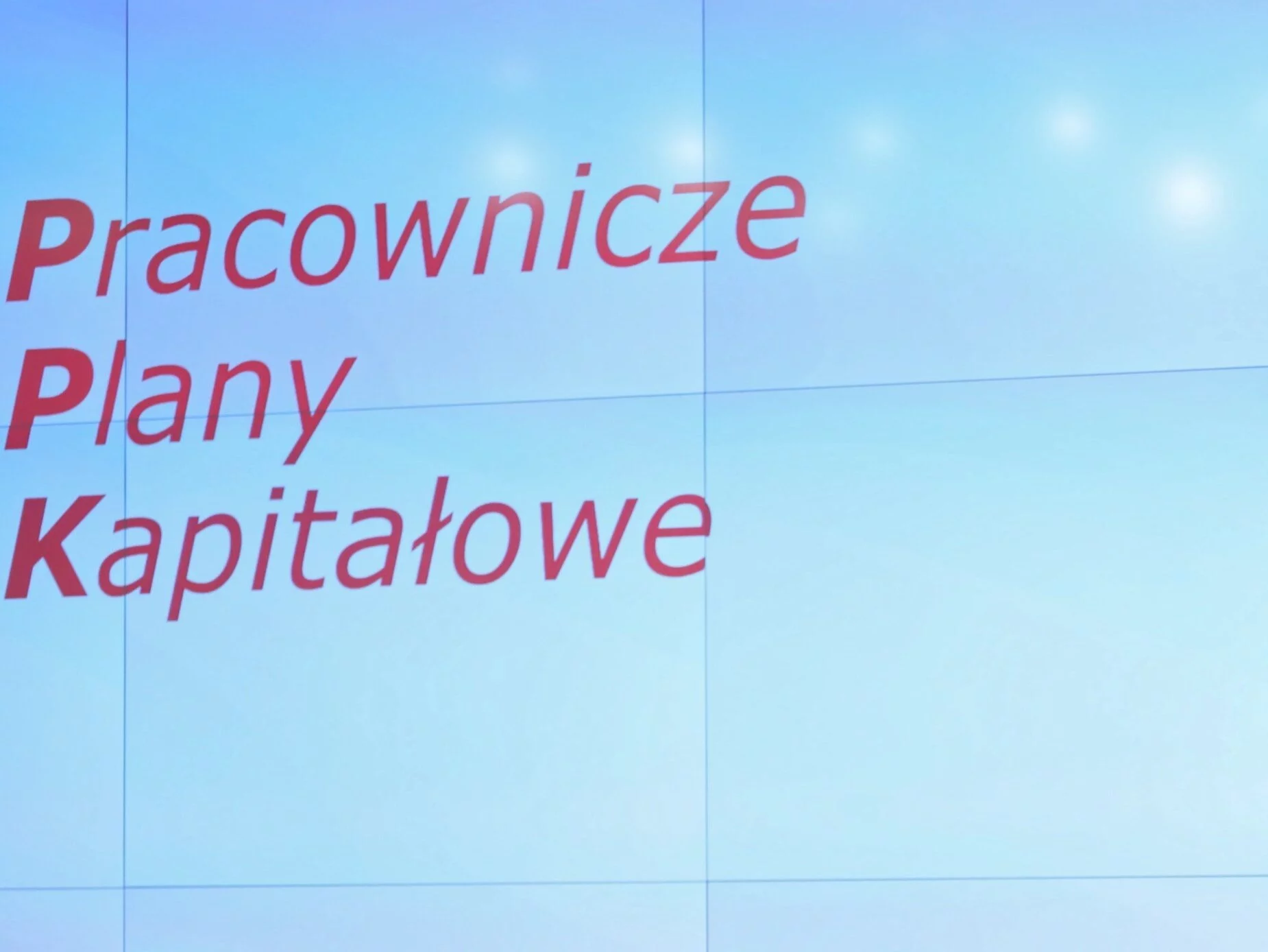 Pracownicze Plany Kapitałowe. Zdj. ilustracyjne