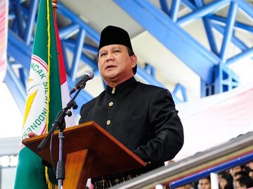 Prabowo Subianto, minister obrony Indonezji
