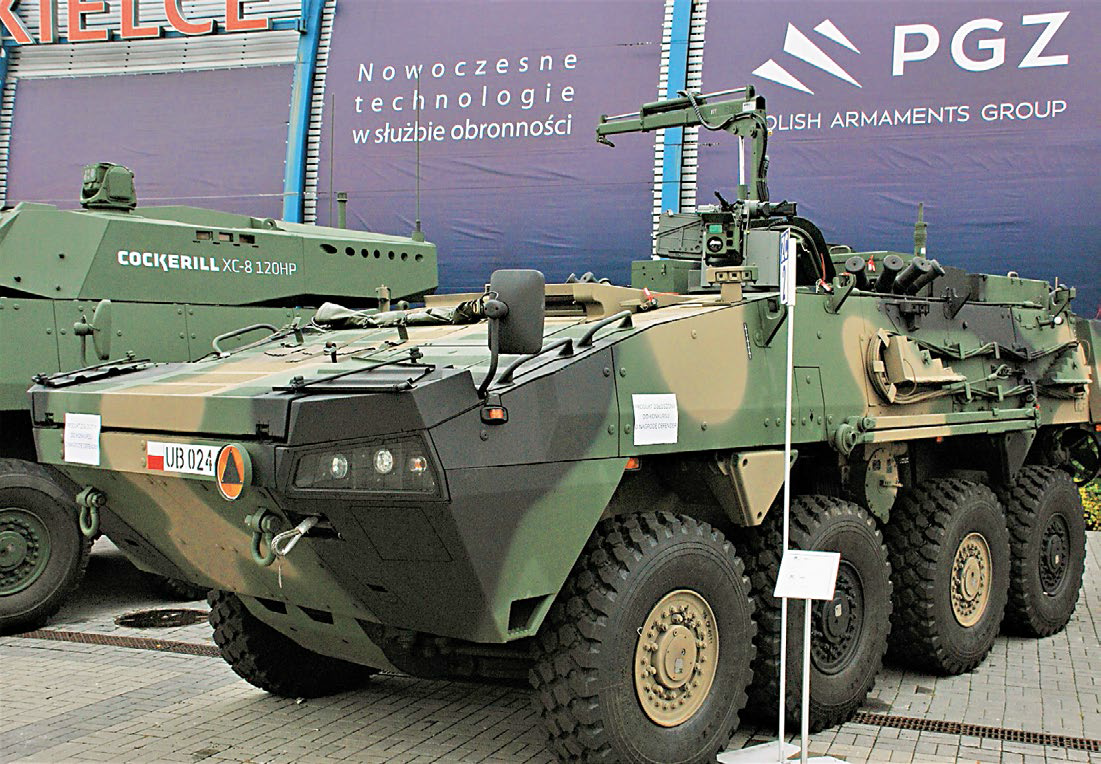 Kołowy Transporter Opancerzony „ROSOMAK"