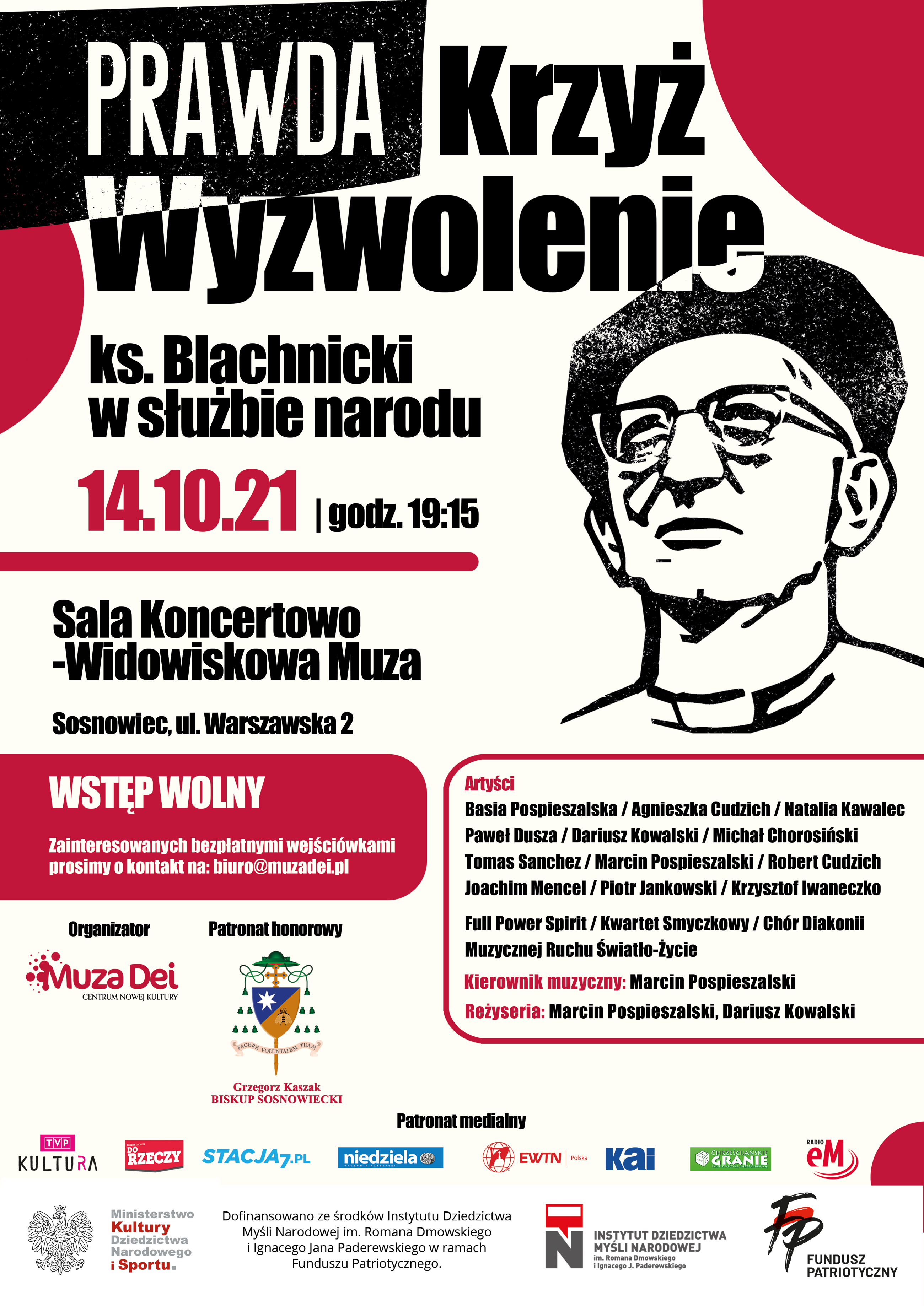 Plakat „Prawda Krzyż Wyzwolenie”